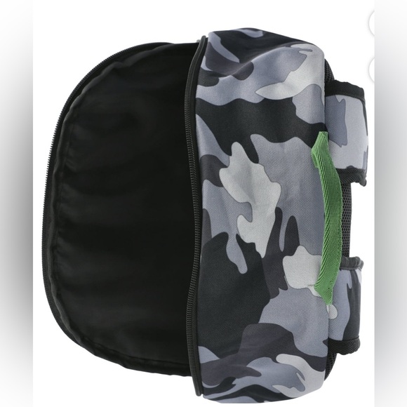 John Deere Boys' August 17" Laptop Backpack with Lunch Box, Black Camo - Picture 6 of 14